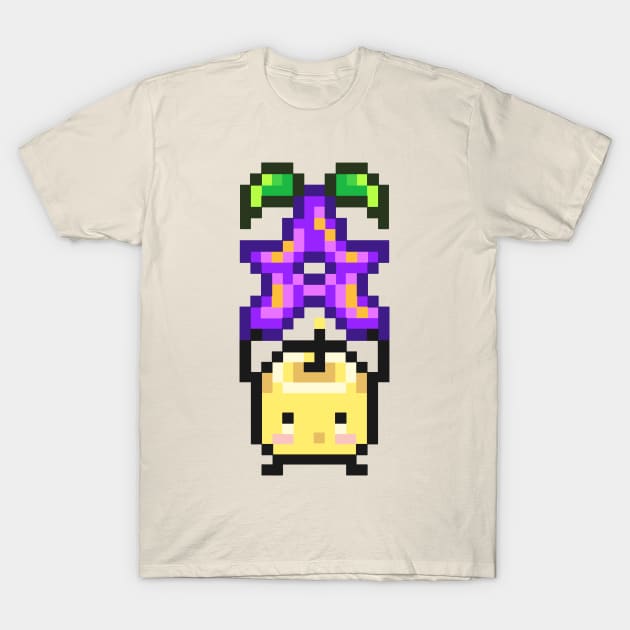 Yellow Junimo with Stardrop T-Shirt by TASCHE